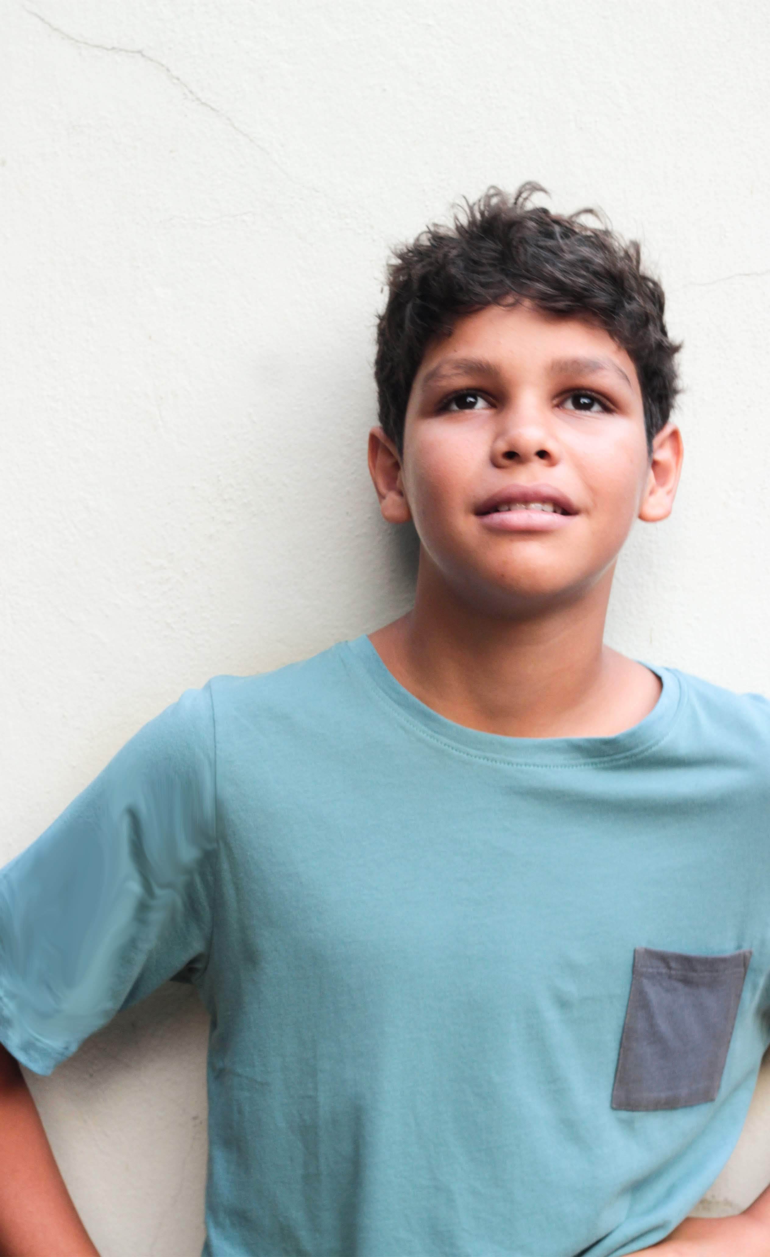 Niloy Contrast Pocket Tee-No Nasties - Organic Cotton Clothing