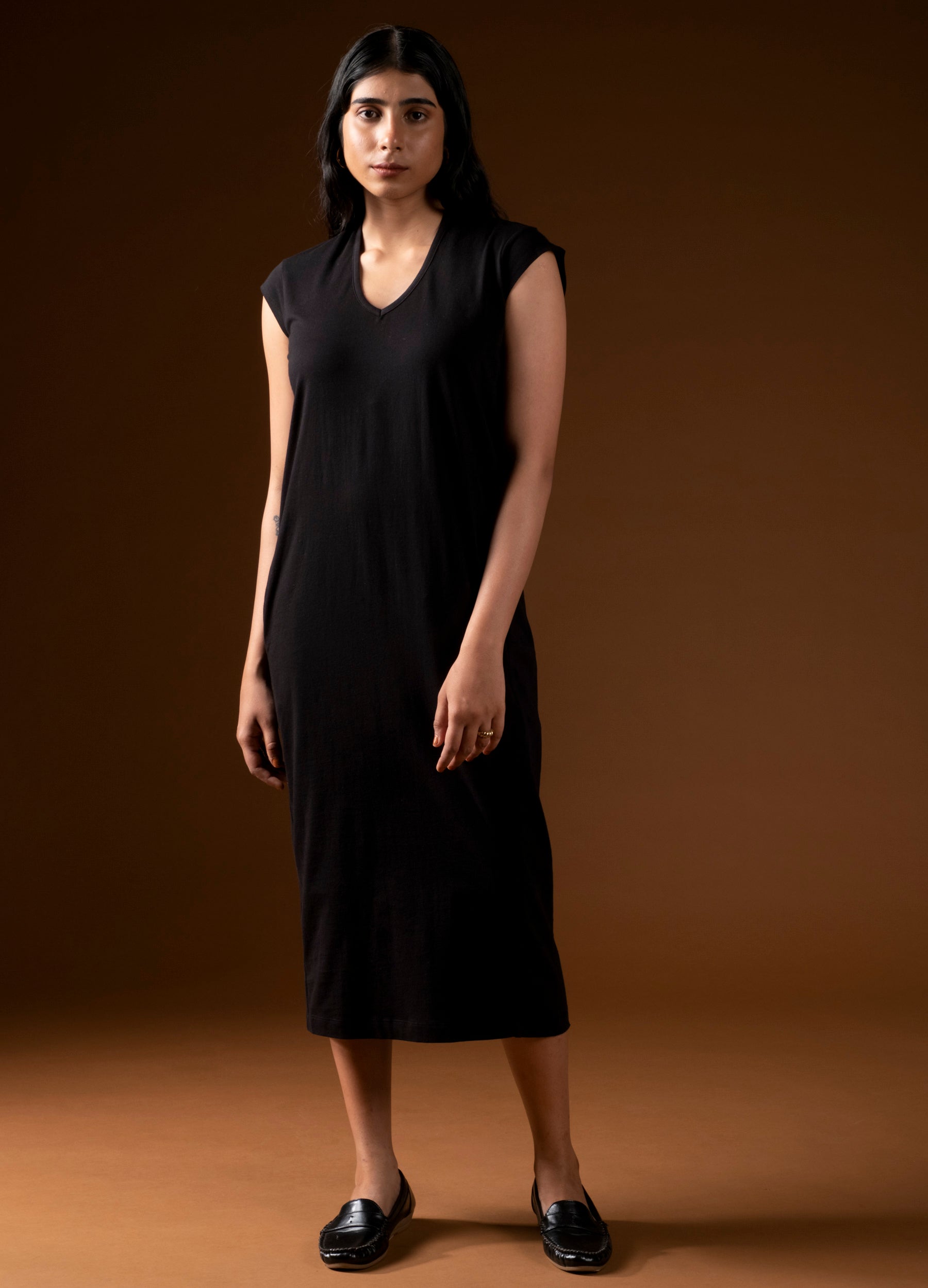 Black Pocket Maxi