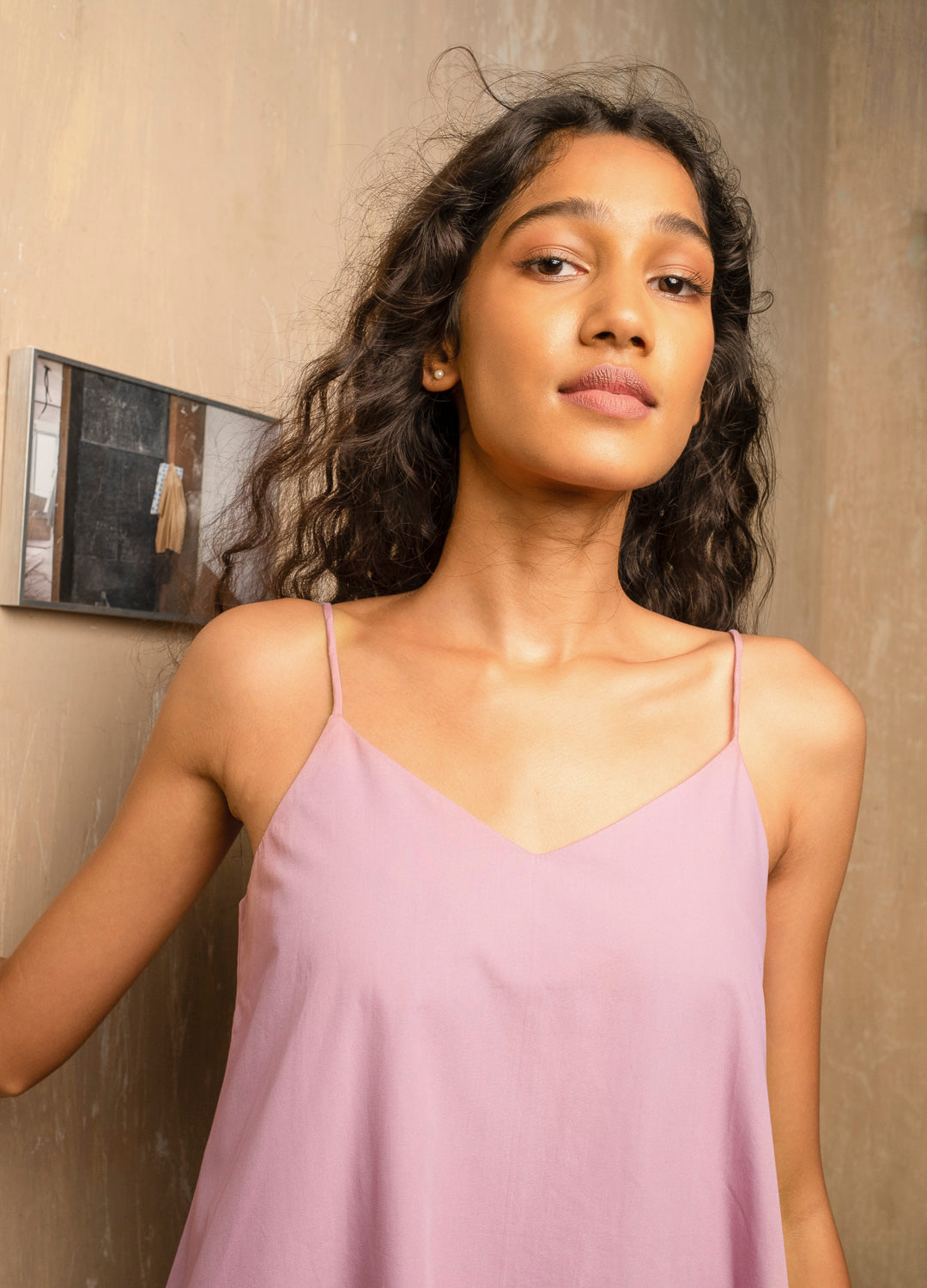 Orchid Tiered Dress-No Nasties - Organic Cotton Clothing