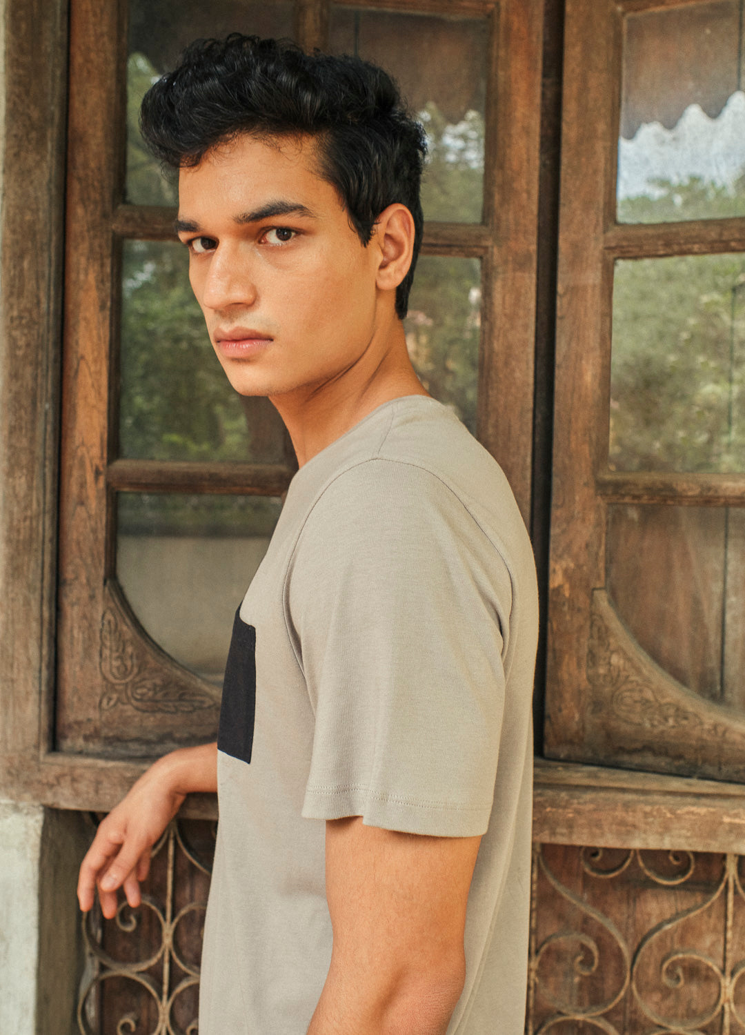 Oyster Pocket Tee-No Nasties - Organic Cotton Clothing