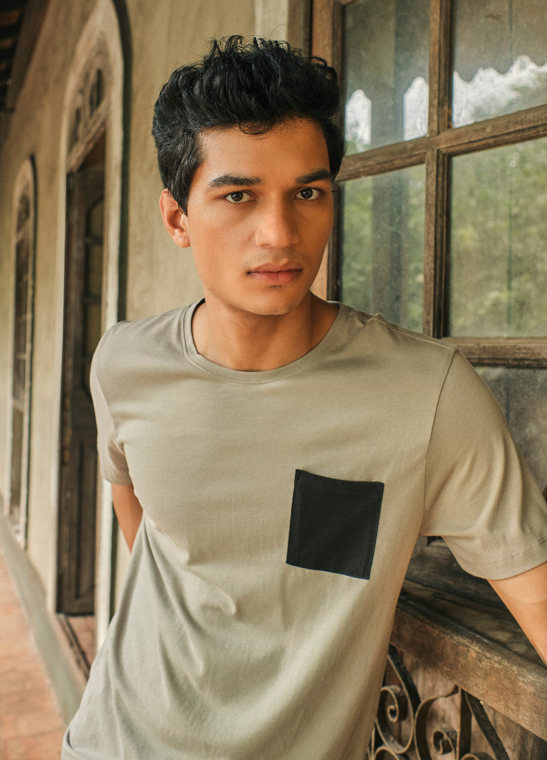 Oyster Pocket Tee-No Nasties - Organic Cotton Clothing