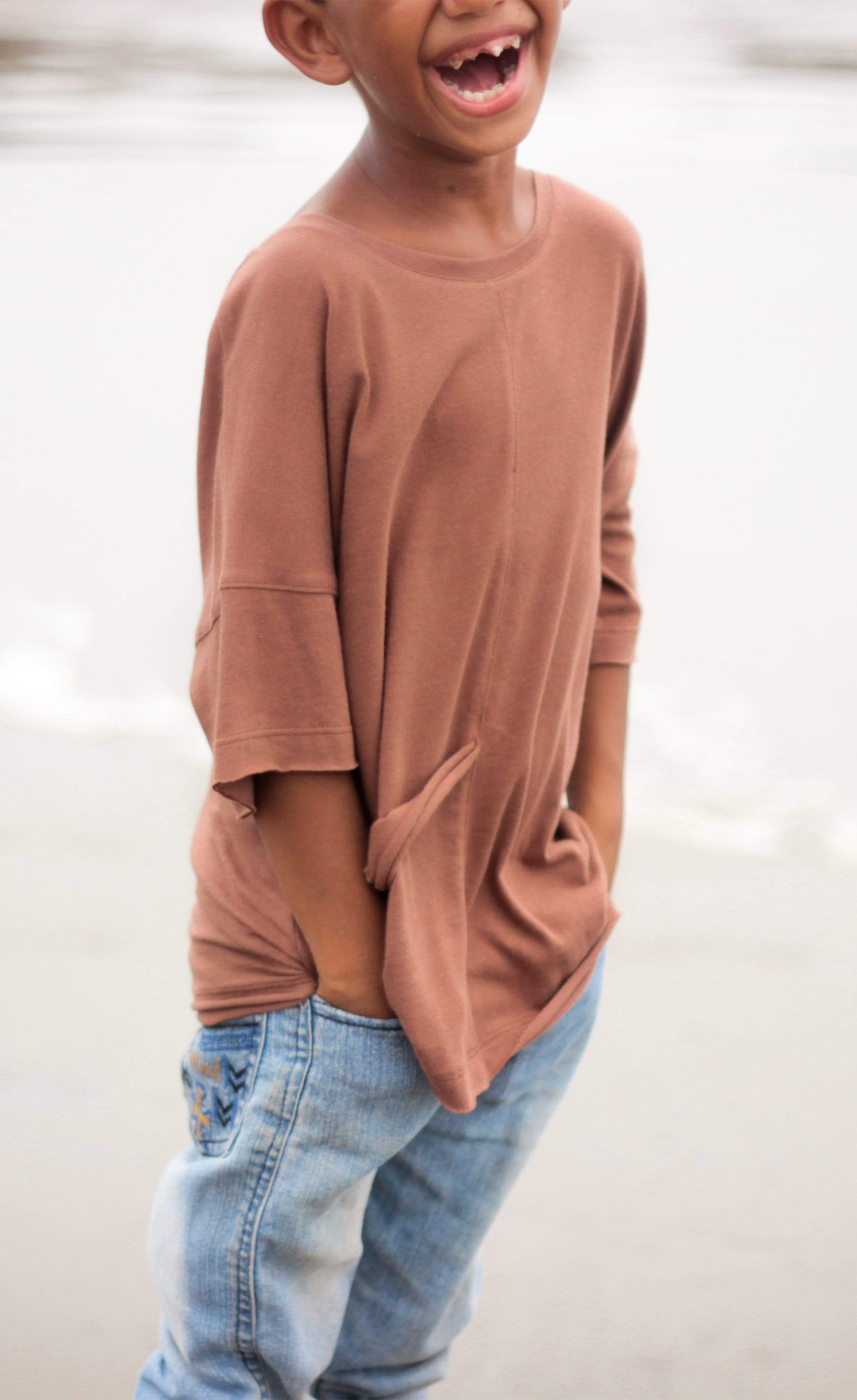 Vihaan Pocket Tee-No Nasties - Organic Cotton Clothing