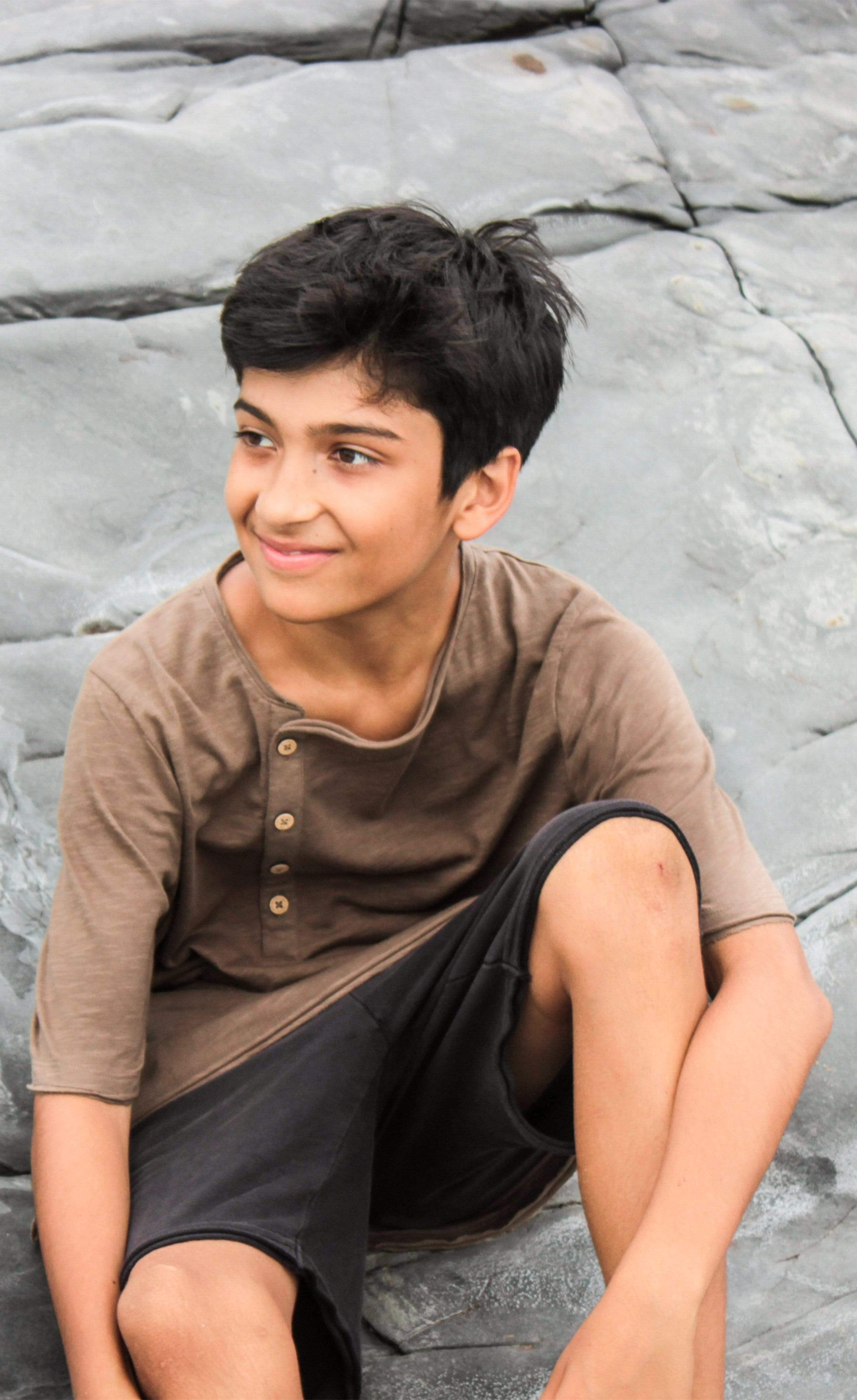 Zubin Henley-No Nasties - Organic Cotton Clothing