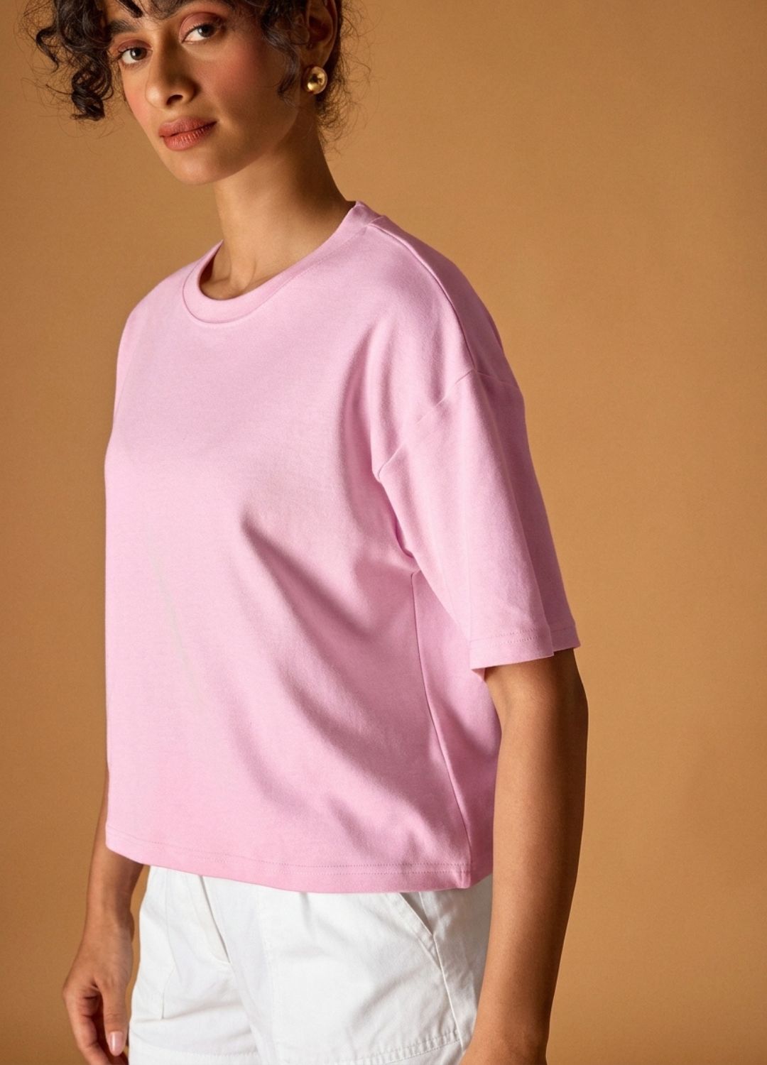 Peony Cropped Tee