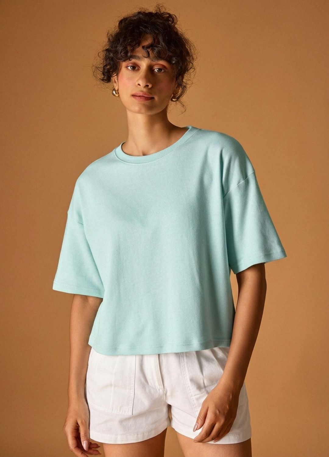 Opal Cropped Tee