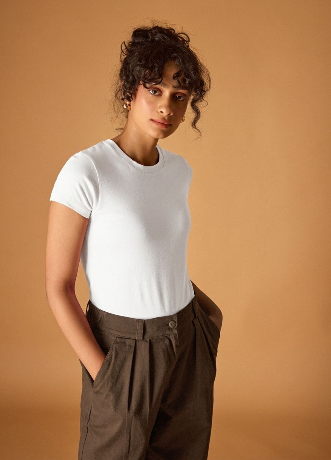 Blanc Fitted Tee