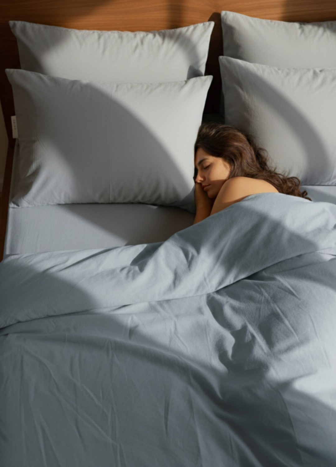 Sky Fitted Bed Sheet Set