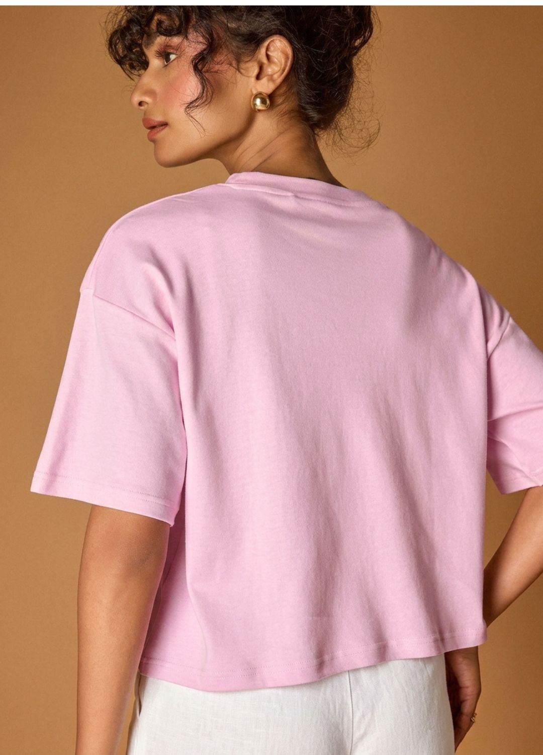 Peony Cropped Tee