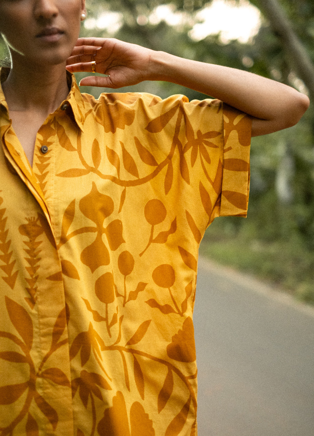 Amber Garden Shirt Dress