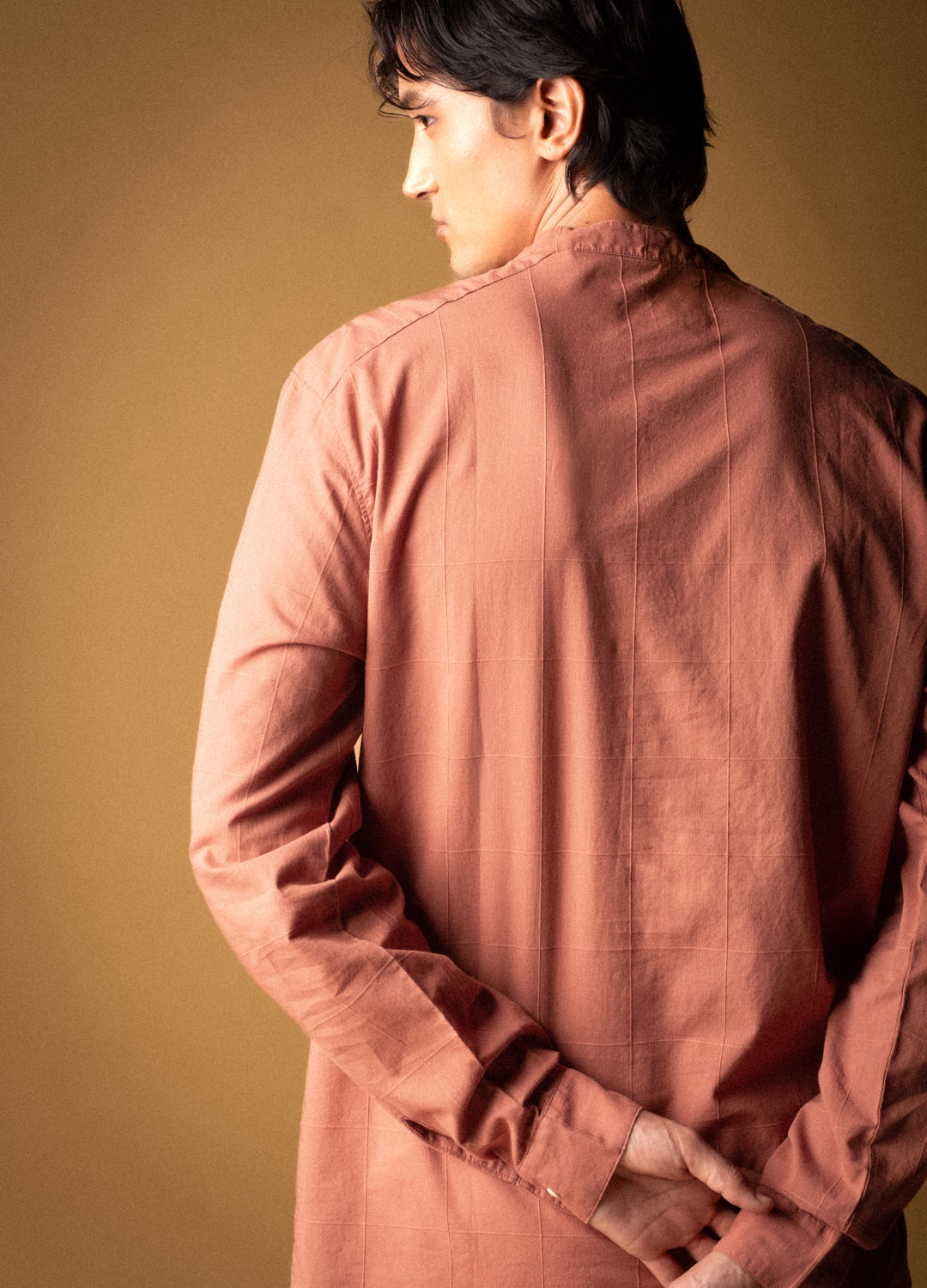 Cedar Mandarin Woven Shirt