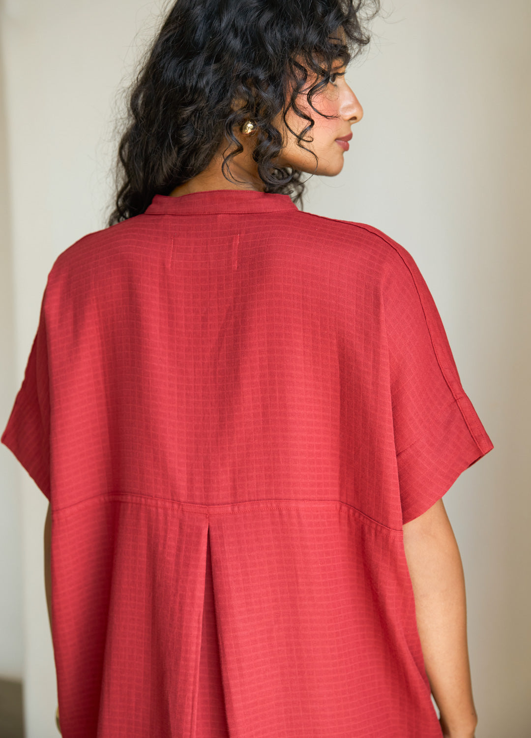 Cherry Shirt Kaftan