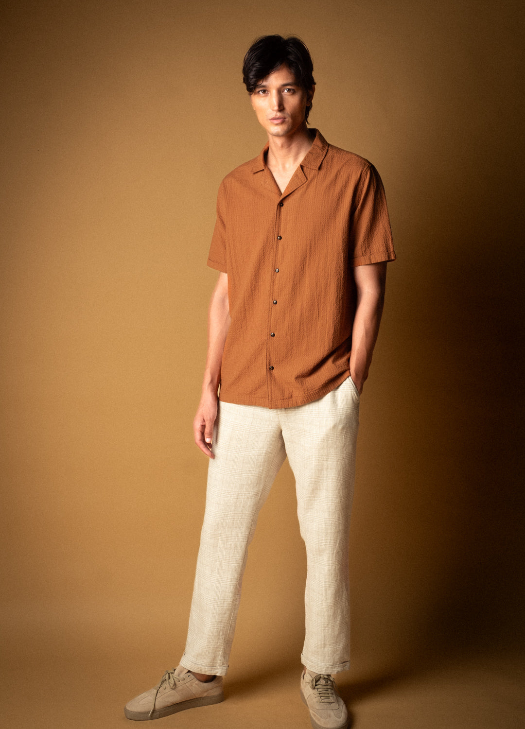 Cinnamon Camp Woven Shirt