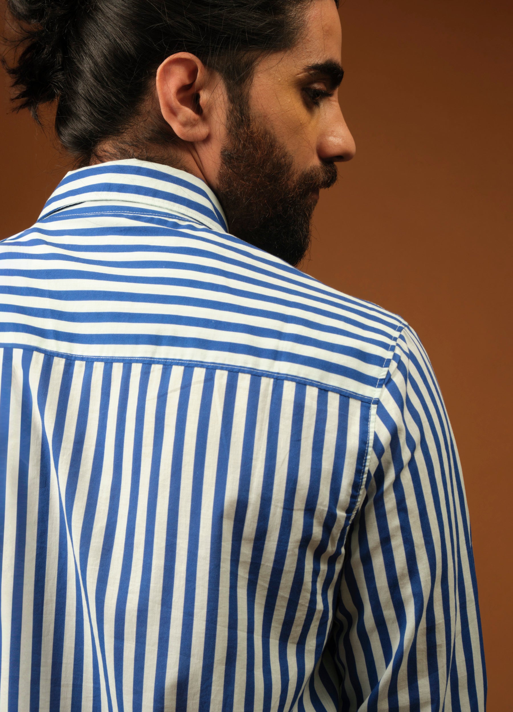 Cobalt Stripe Everyday Shirt