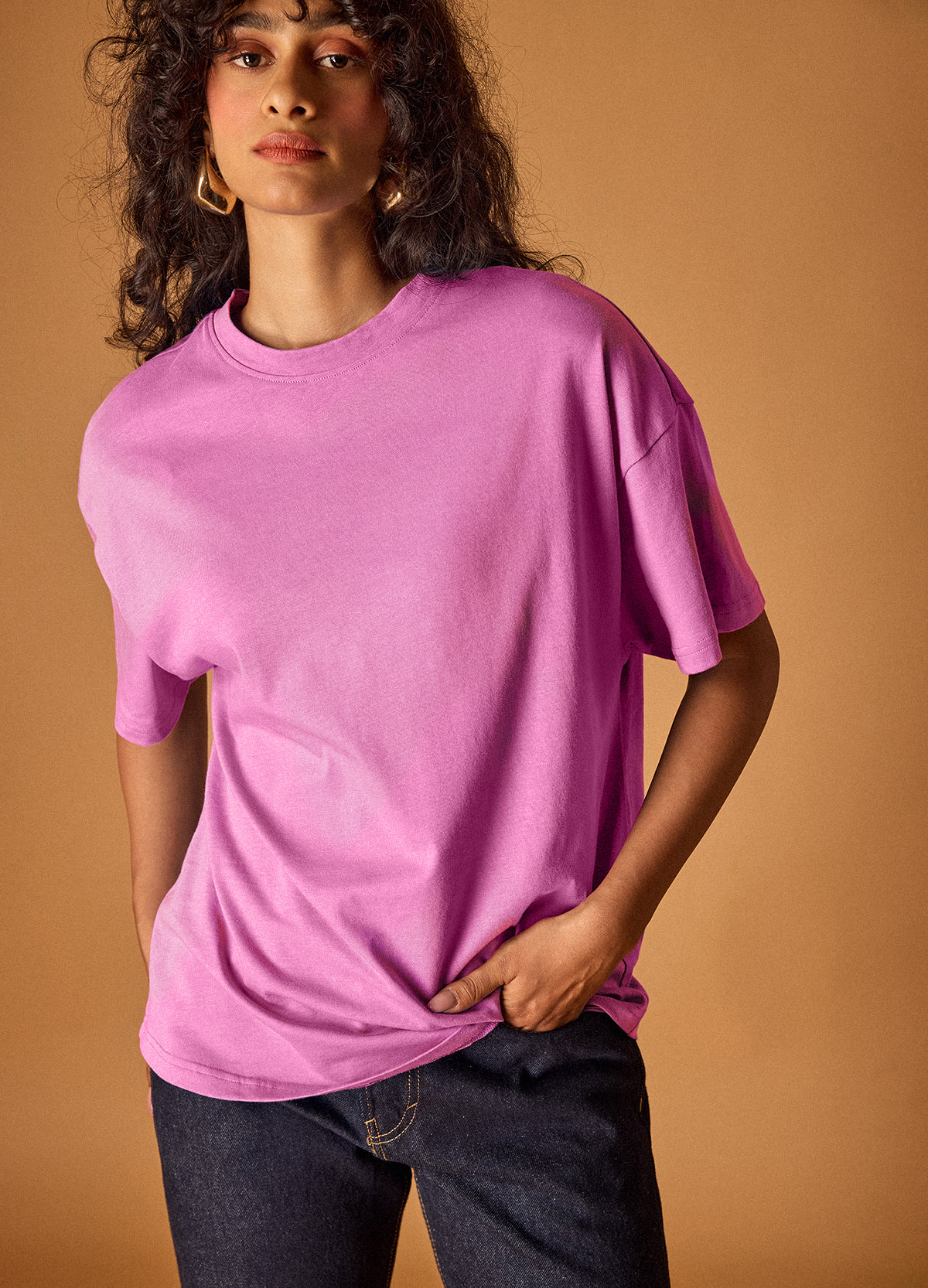 Dahlia Drop-Shoulder Tee