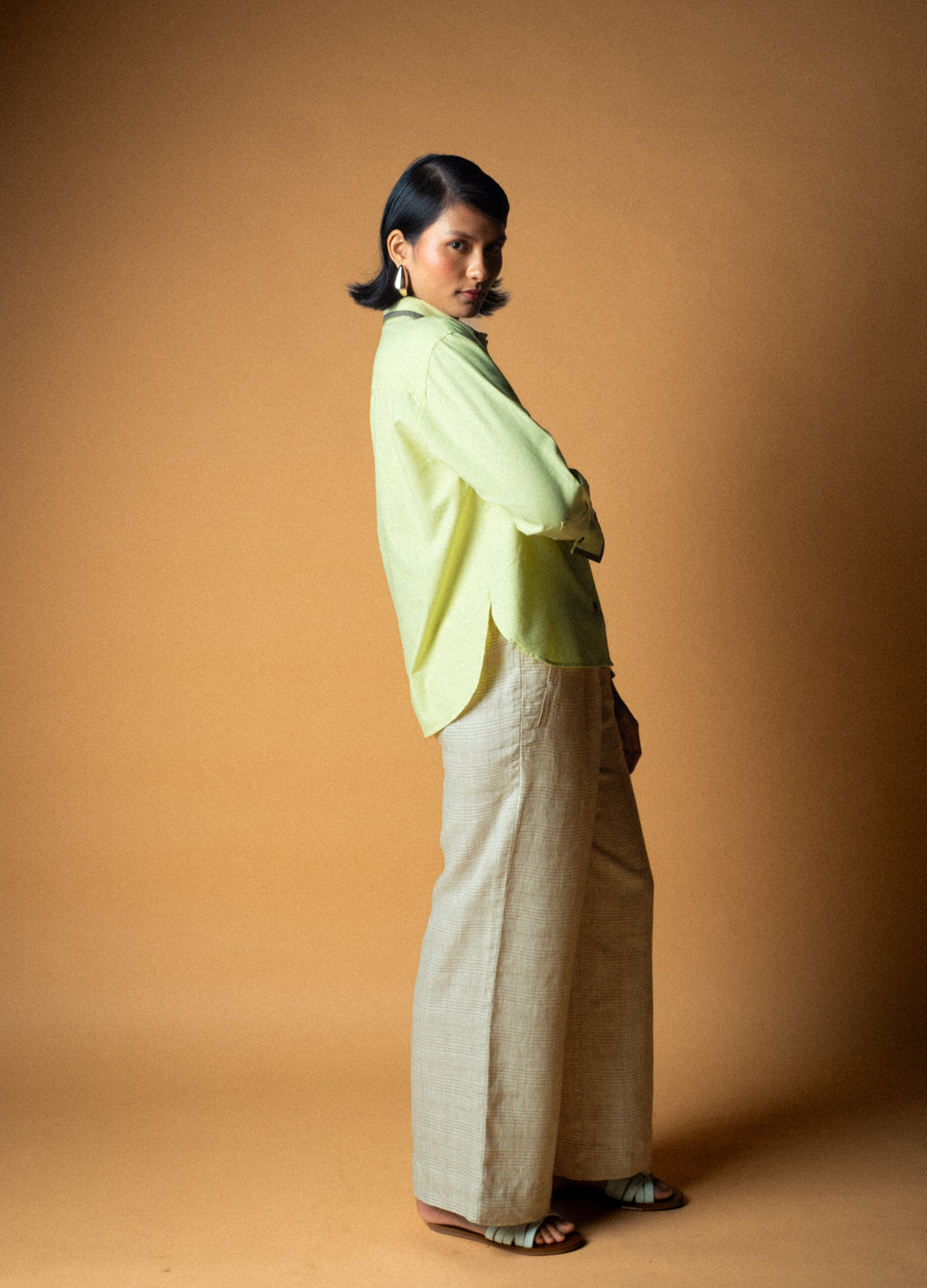 Sadhana Linen Pants In Beige