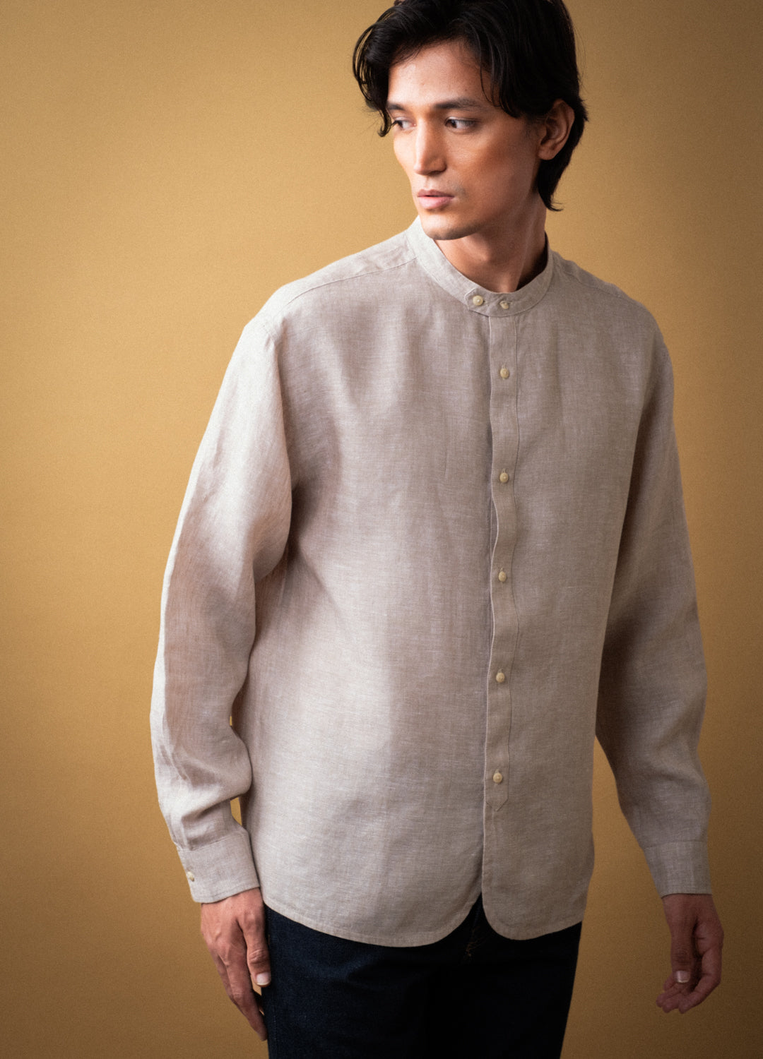 Feroz Shirt in Beige