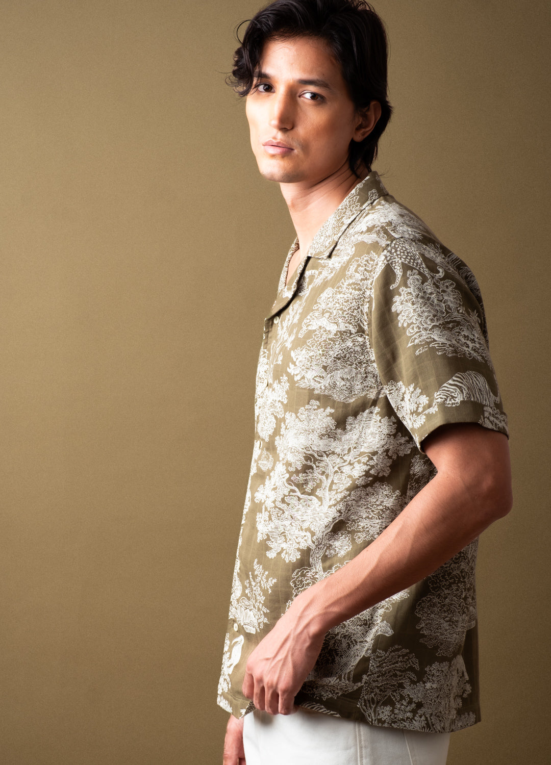 Ivy Toile Cuban Shirt