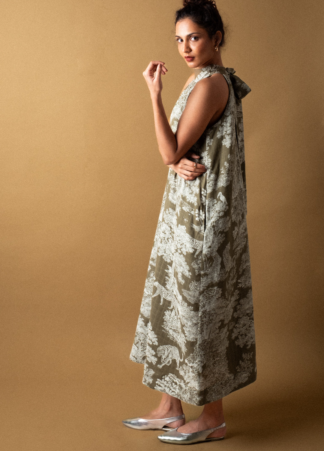 Ivy Toile Halter Midi