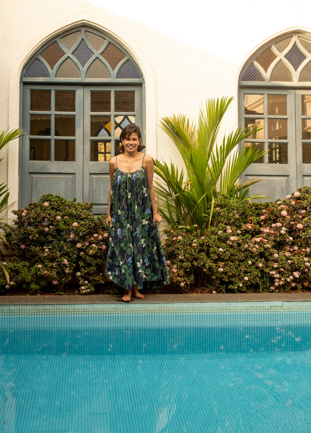 Jasmine Gathered Maxi