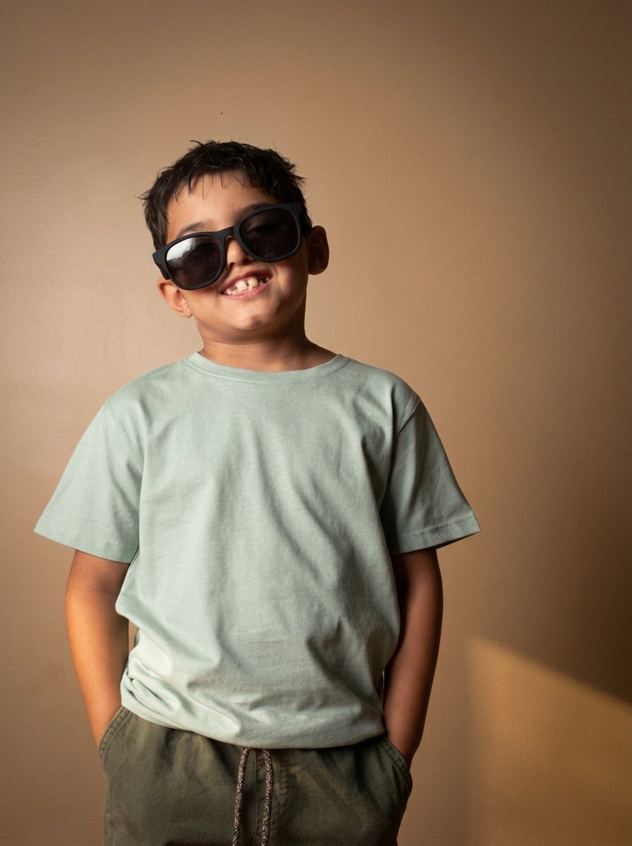 Forest Green Organic Cotton T shirt for Boys & Girls Online
