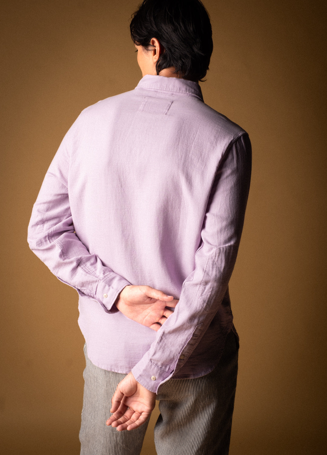 Lavender Airy Muslin Shirt
