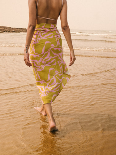 Low Tide Multiway Organic Cotton Sarong Beach Scarves For Women Online