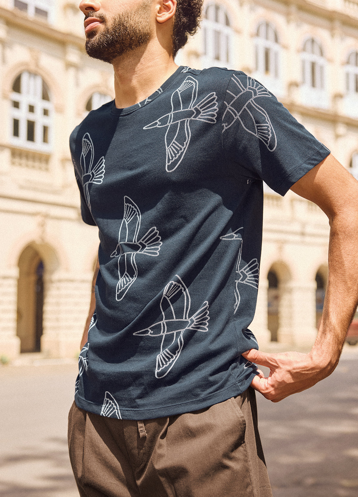 Navy Kingfisher Classic Tee