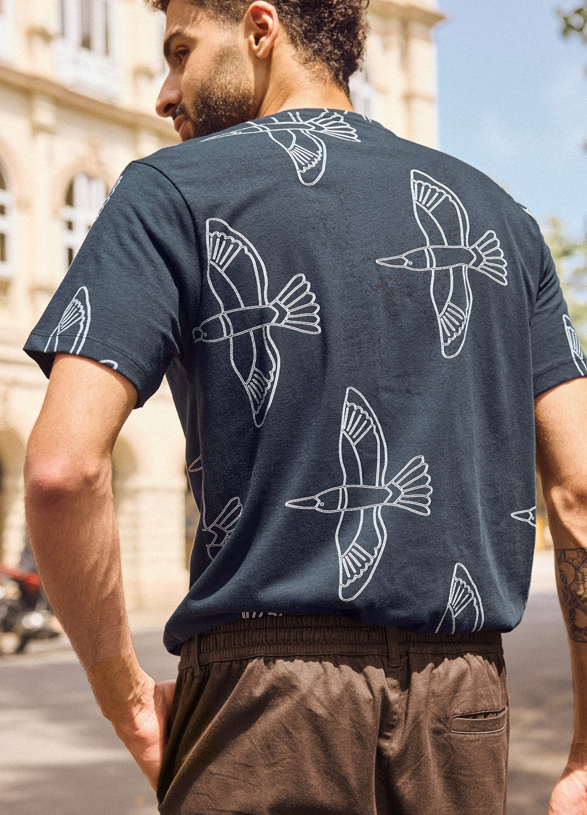 Navy Kingfisher Classic Tee
