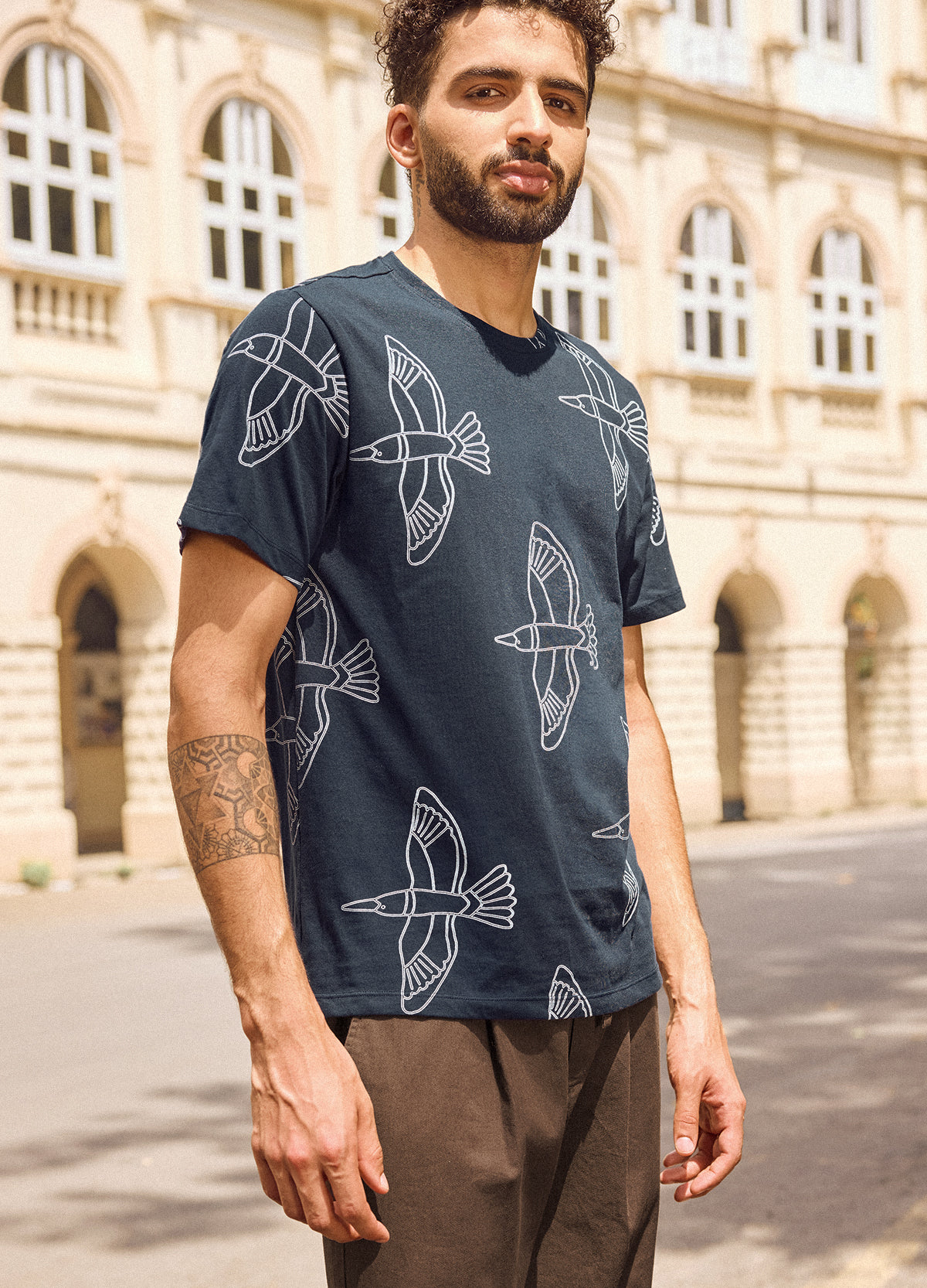 Navy Kingfisher Classic Tee