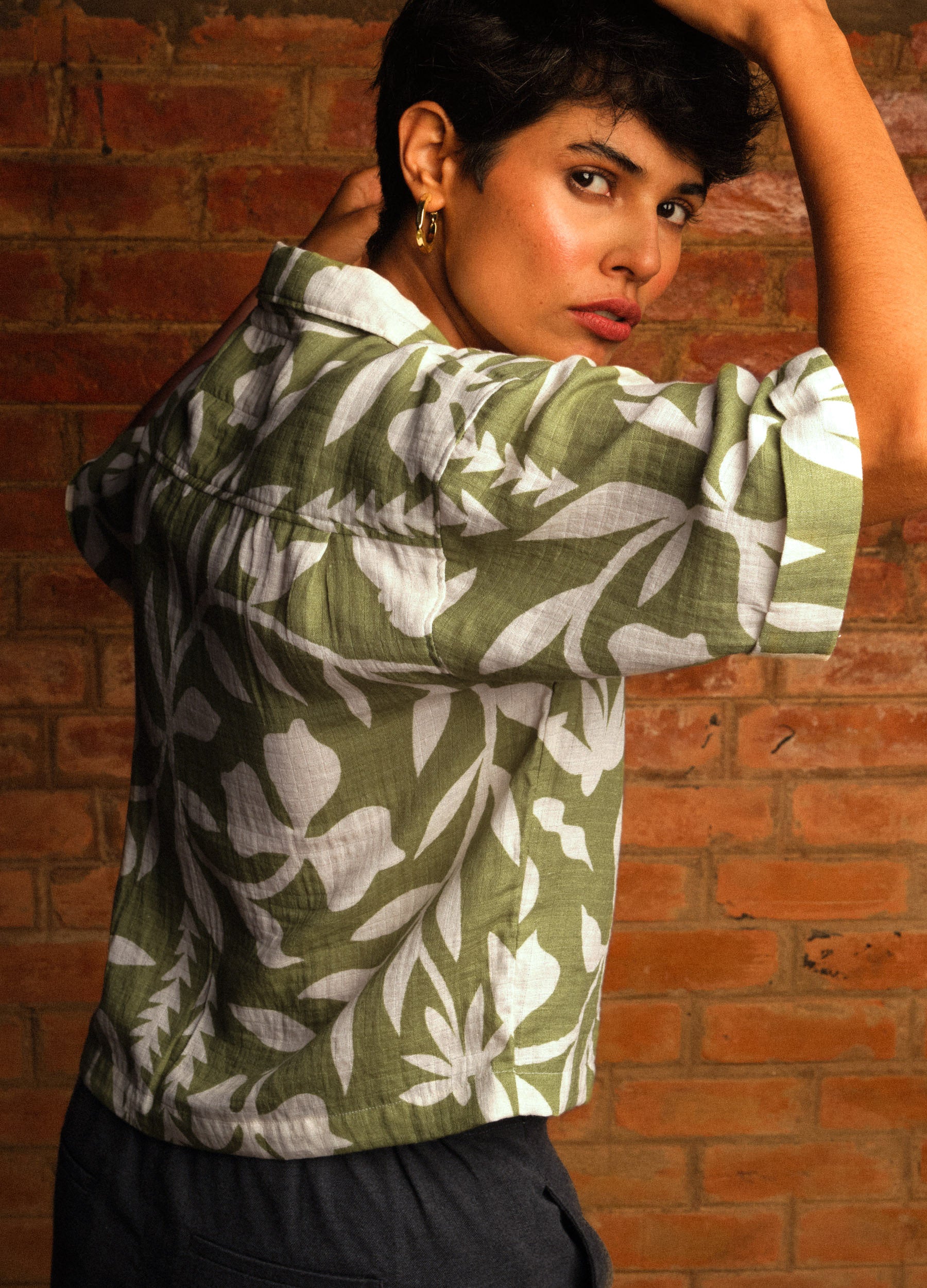 Matcha Garden Resort Shirt