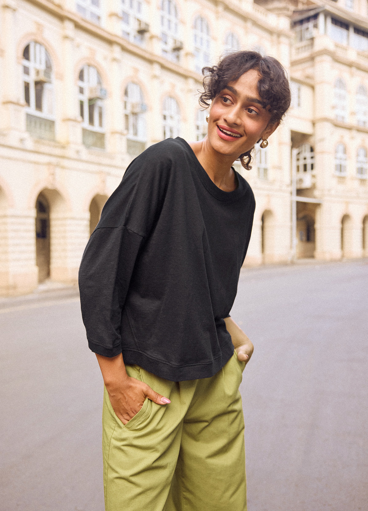 Noir Unisize Top