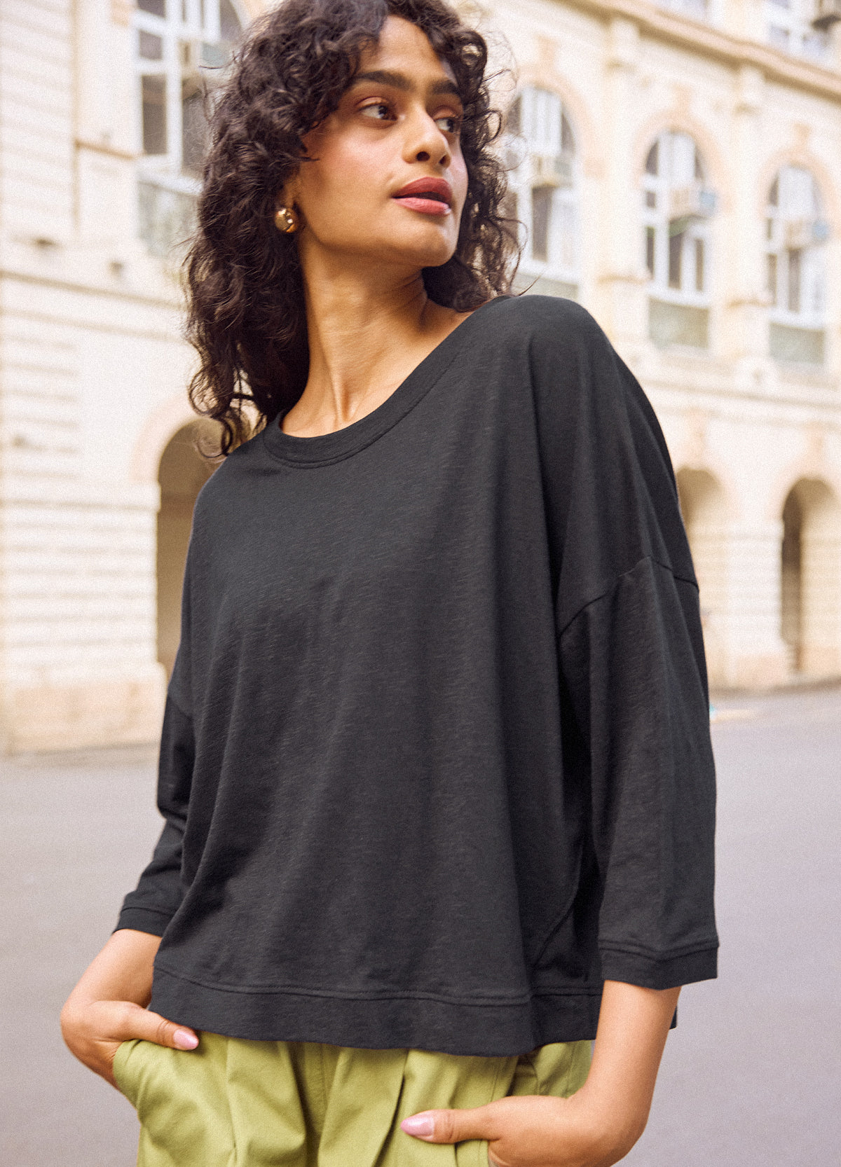 Noir Unisize Top