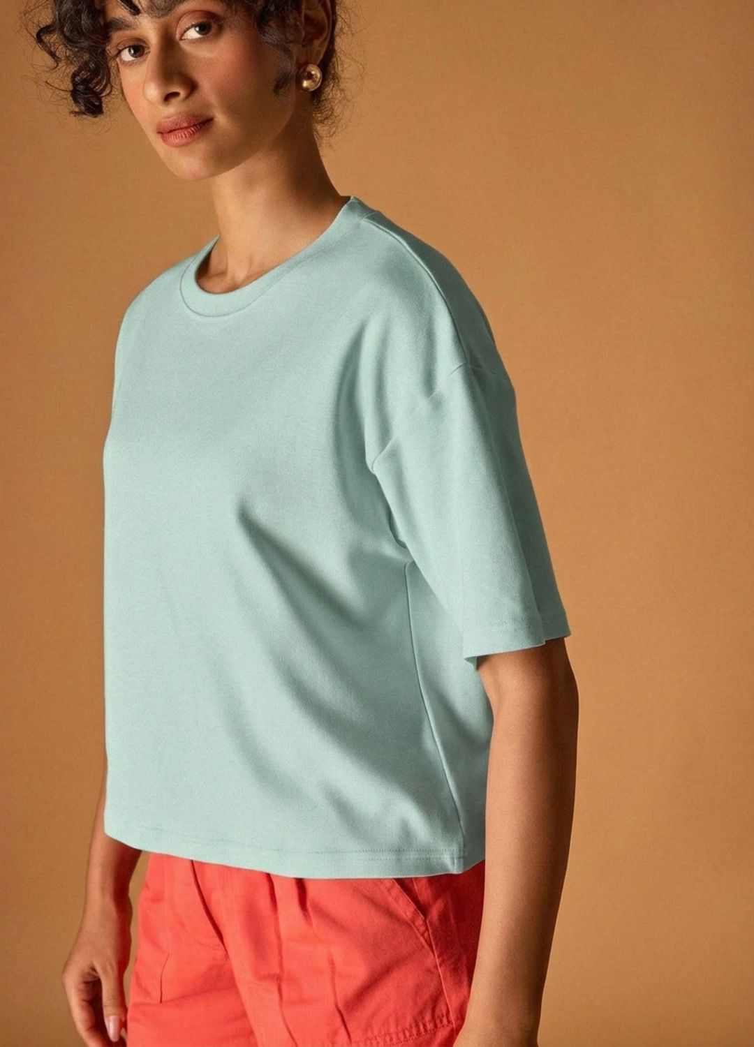 Opal Cropped Tee