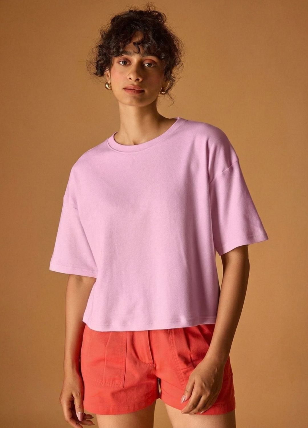 Peony Cropped Tee