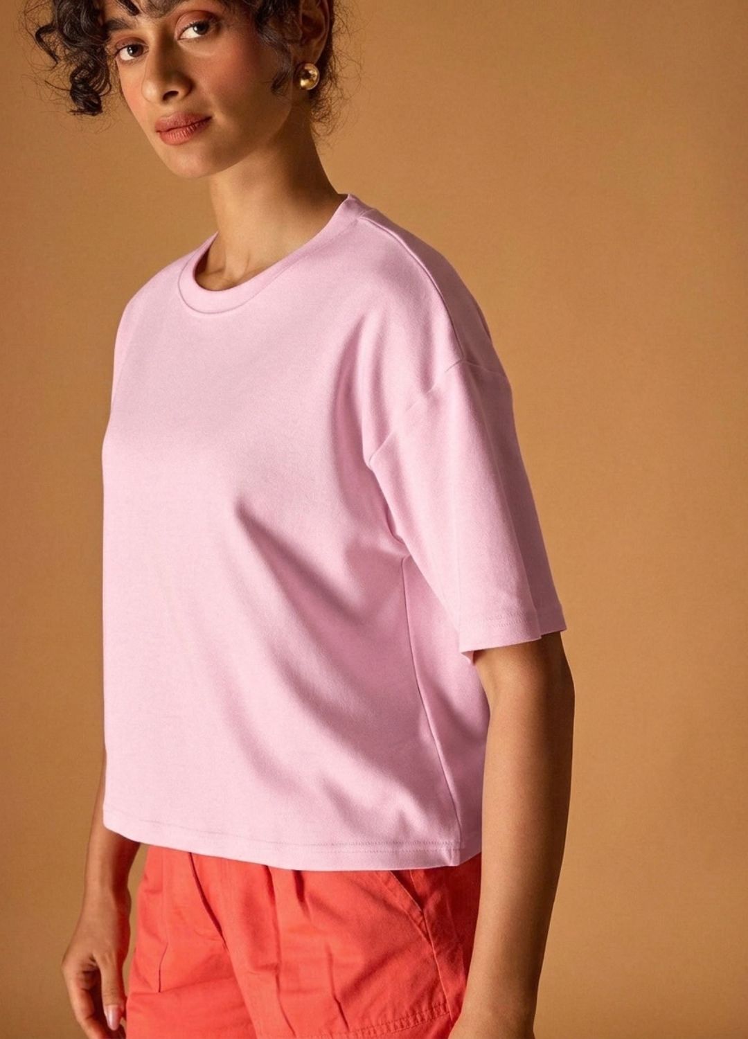 Peony Cropped Tee