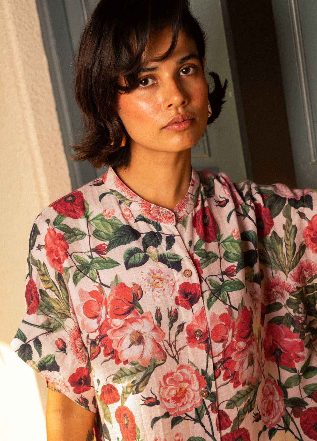 Poppy Shirt Kaftan