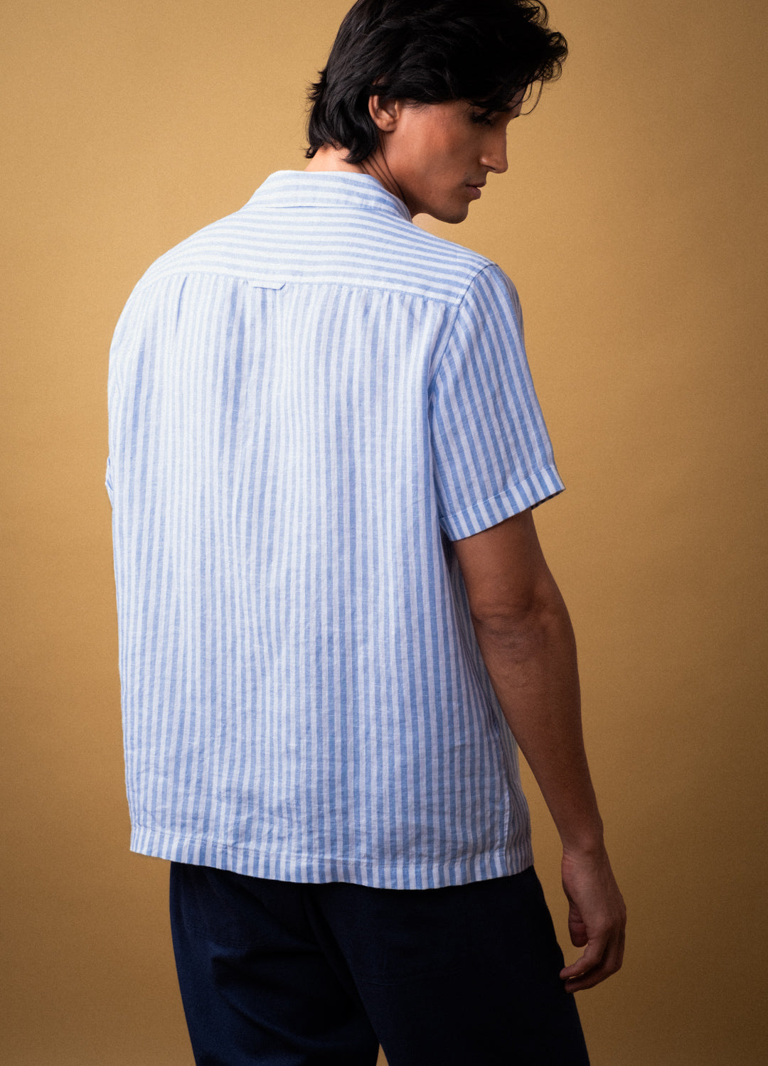 Raj Shirt in Sapphire