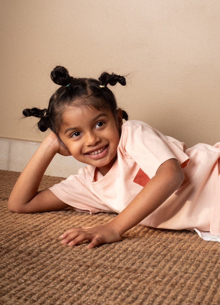 Rhubarb Girls Pocket Tee