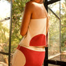 Rouge Polka Reversible Organic Cotton Mini Skirt For Women Online