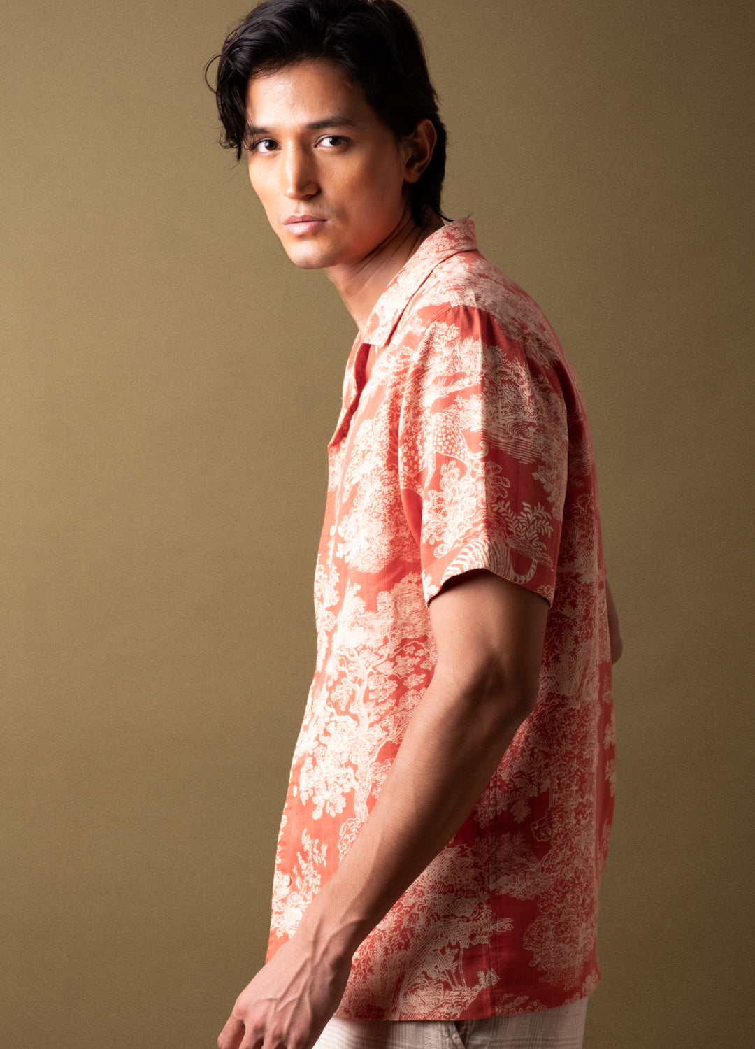 Rouge Toile Cuban Shirt