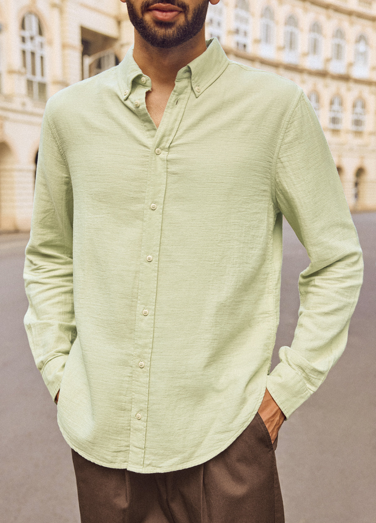 Sage Airy Shirt