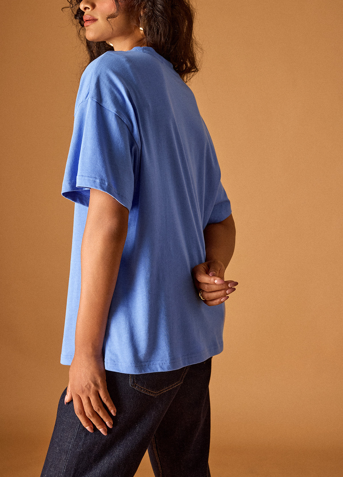 Sea Drop-Shoulder Tee