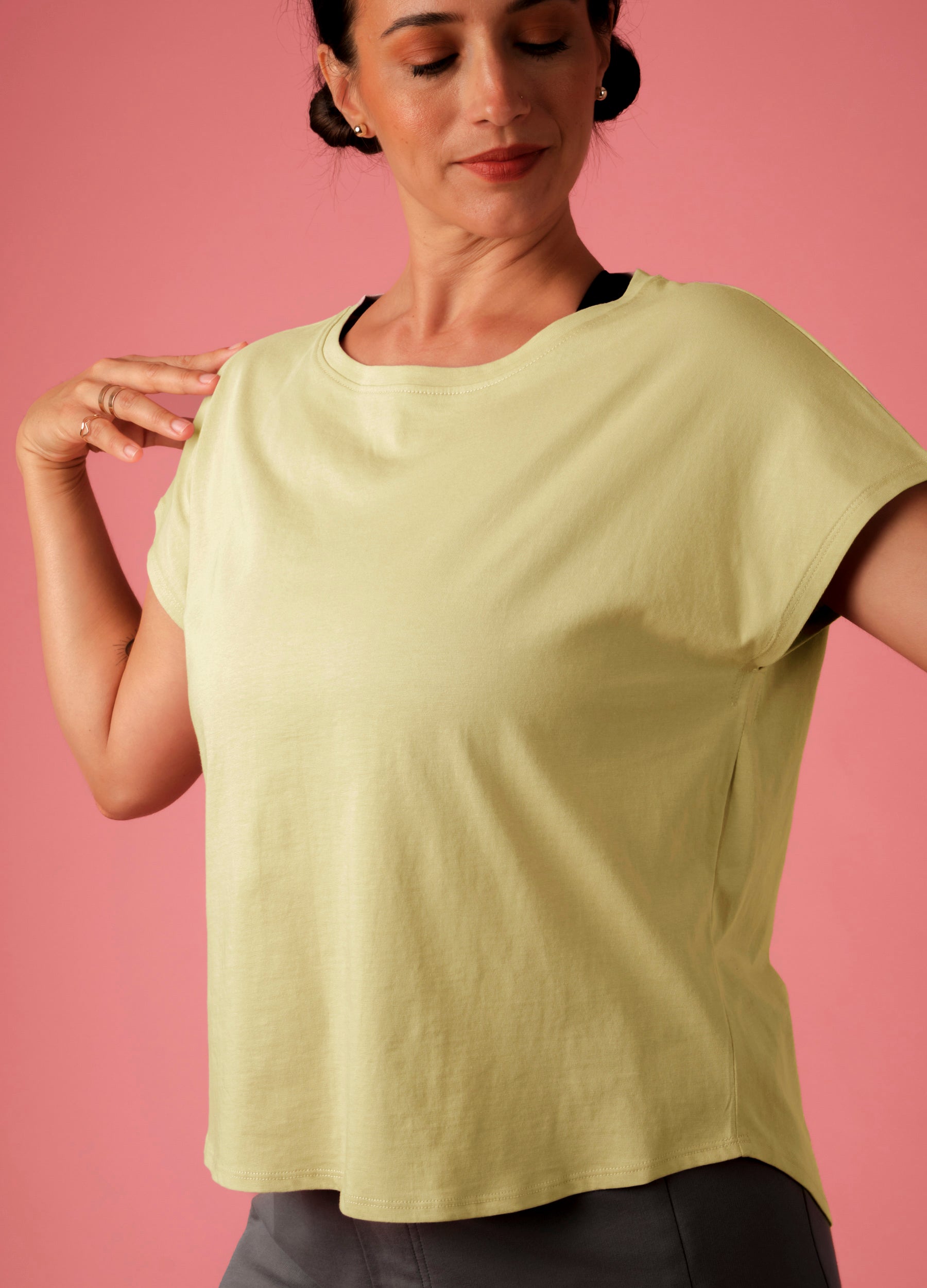 Sorbet Drop-Shoulder Tee