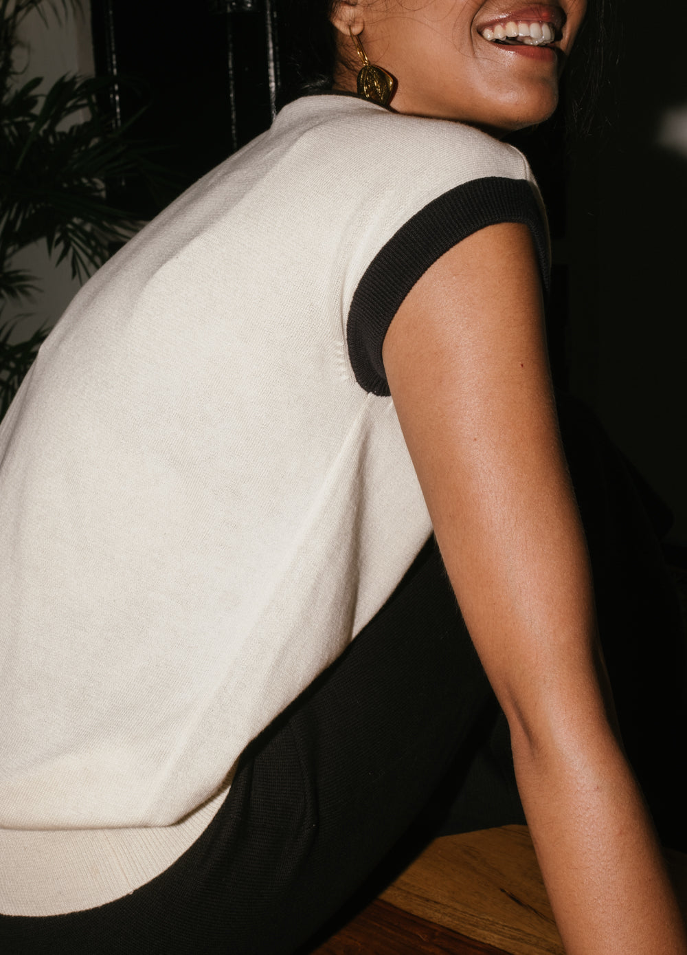 Vanilla Knit Vest | Relove