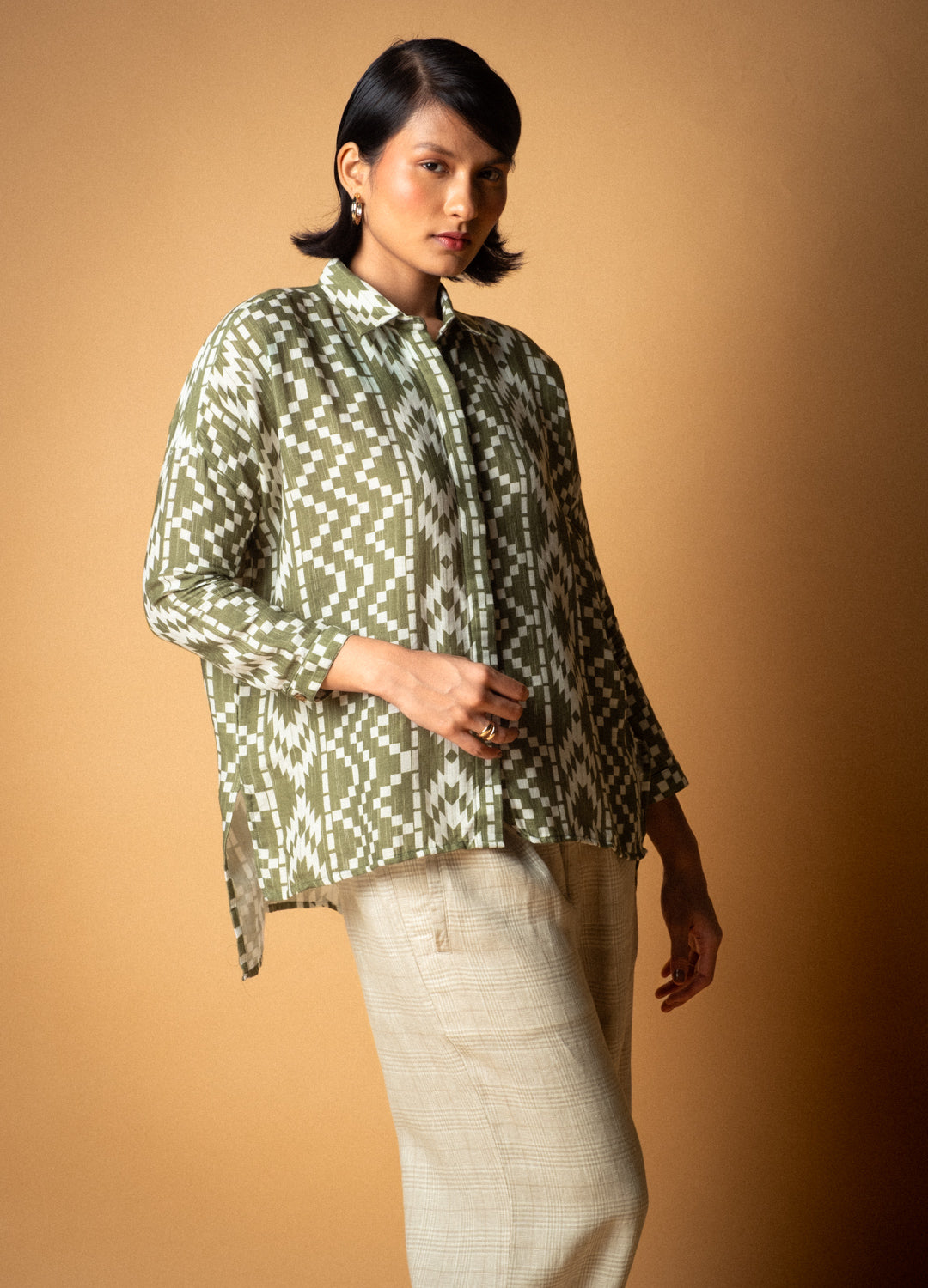 Sadhana Linen Pants In Beige