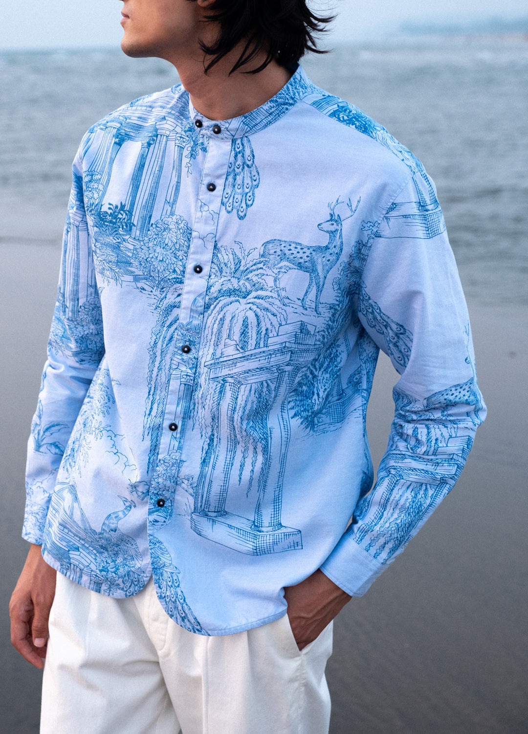Verandah Mandarin Shirt