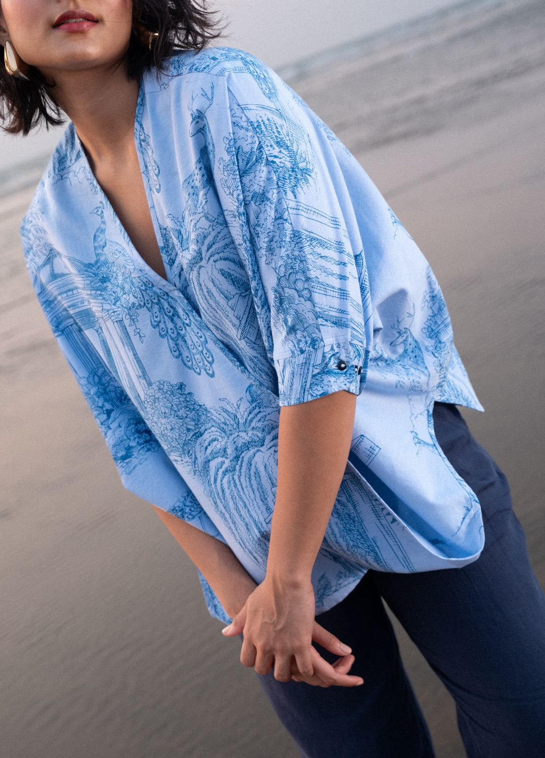 Verandah Wrap Blouse