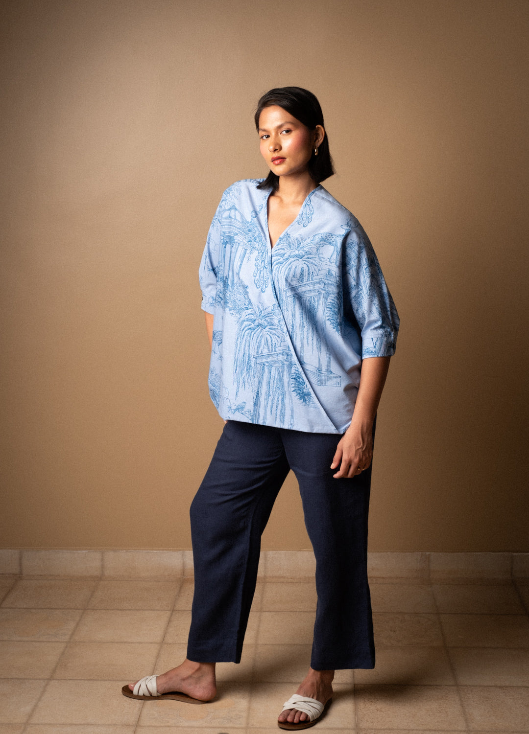 Verandah Wrap Blouse