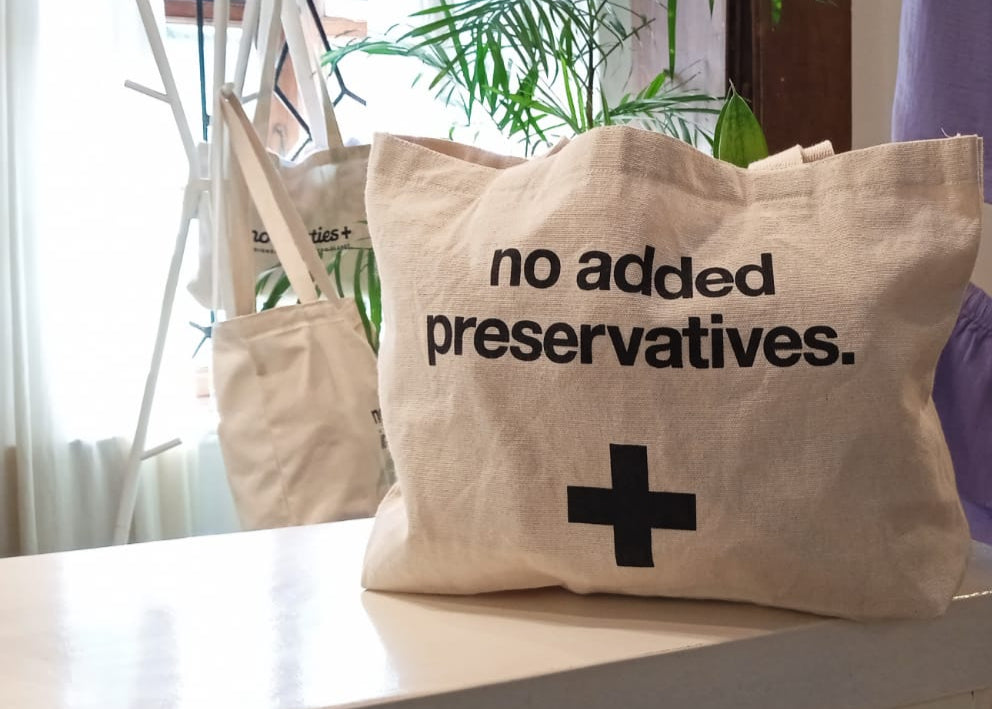 NN+ Tote Bag No Added Preservatives (Small)