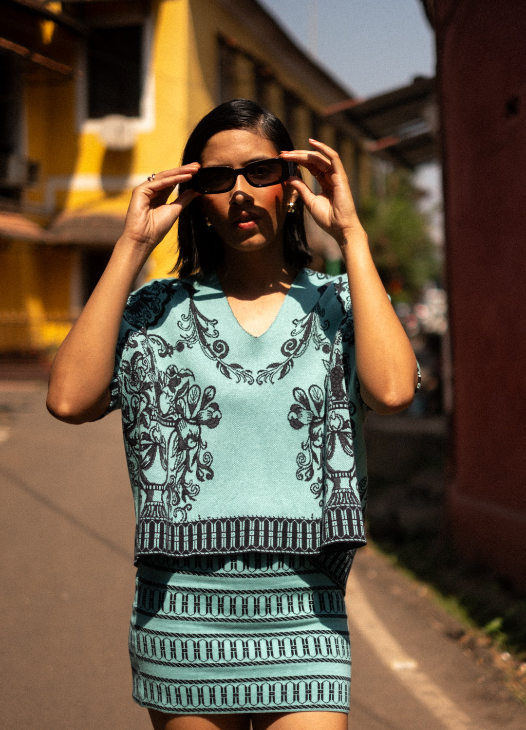 Azul Jade Knit Top